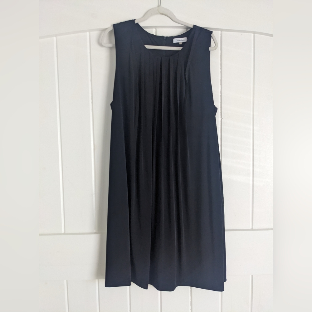 Like New! Classy Calvin Klein Black Sleeveless Dress | 2X